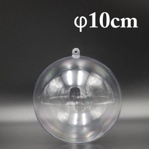 PVC kugla 10cm, kuglica za bor prozirna 