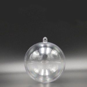 PVC kugla 8cm, Kuglica za bor prozirna