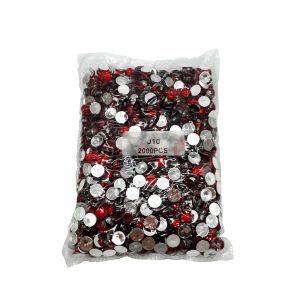 Cirkoni okrugli crveni 10 mm (glatki) - pakiranje 2000 kom