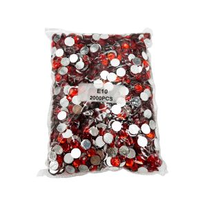 Cirkoni okrugli crveni 10 mm - pakiranje 2000 kom