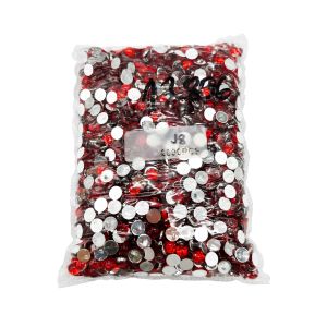 Cirkoni okrugli crveni 8 mm - pakiranje 2000 kom