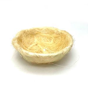 Dekorativno gnijezdo 17,5 × 6,5 cm – Prirodna boja