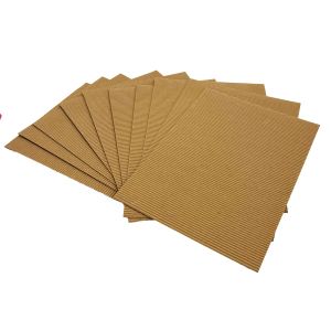 DELIGAO valoviti karton/papir A4 – natur, 10 listova