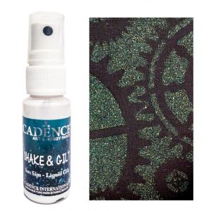 Shake & Gilt sprej – srebrni 25 mL - Gliter sprej (promućkaj pa zasjaji)