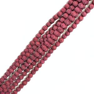 Lava niska u boji - 1cm - Bordo 