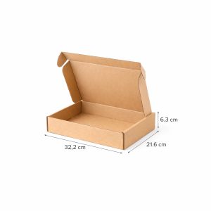 Kartonska kutija 21.5x32x6 cm (N3) - Ambalaza.eu