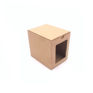 Kartonska kutija s prozorom 8.5x10.5x11.5 cm (B12)