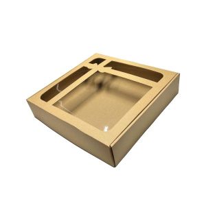 Kartonska kutija s prozorom 33,5x32,5x7 cm (N48A) 