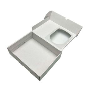 Kartonska kutija s prozorom bijela 27x20x7.5 cm (N98B) - za kolače i poklone