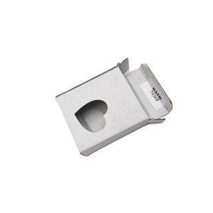 Kartonska kutija s prozorom bijela srce 7x8x3 cm (B37B)