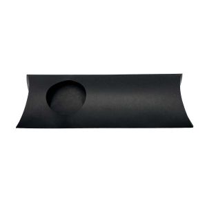 Kartonska kutija s prozorom crna 42x16x4,5 cm (N65C)