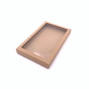 Kartonska kutija s prozorom natur 13x21x2,2 cm (N41E) 2