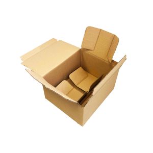 Kartonska kutija za boce ležeće 30x25x16,5 cm (N57TR) 6L - kutija za vino, ulje i poklon pakiranje