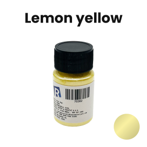 Pigment u prahu s bisernim efektom za epoksi smolu 10 g – Limun žuta (Lemon Yellow)