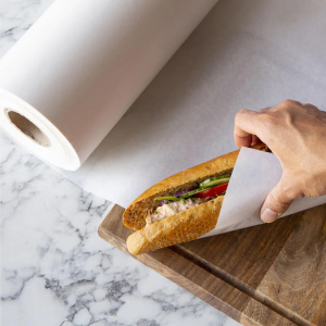 Omotni papir u roli 78 cm x 200 m za pakiranje hrane i gastro upotrebu