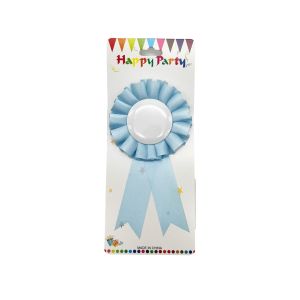 Medalja broš za ukrašavanje i natpis – Baby plava 15 x 8 cm