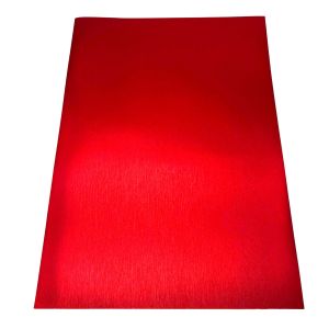 Metalik Plakat Papir A1 (594x841 mm) 250–300g – Crvena Brushed