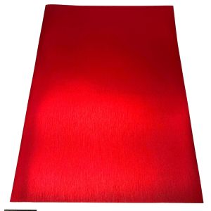 Metalik Plakat Papir A1 (594x841 mm) 250–300g – Crvena Brushed