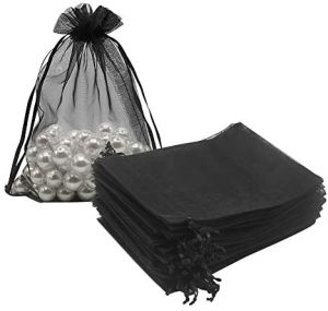 Organza vrećica 10x15cm - Crna