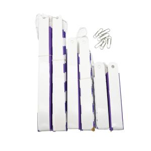 Papirnate Rozete Ljubičaste – Set 6 Dekorativnih Party Lepeza (40 cm, 30 cm, 20 cm)