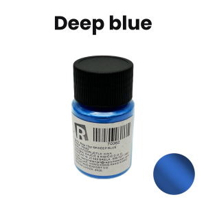 Pigment u prahu s bisernim efektom za epoksi smolu 10 g – Intenzivno plava (Deep Blue)