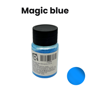 Pigment u prahu s bisernim efektom za epoksi smolu 10 g – Čarobno plava (Magic Blue)