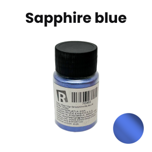 Pigment u prahu s bisernim efektom za epoksi smolu 10 g – Safirno plava (Sapphire Blue)