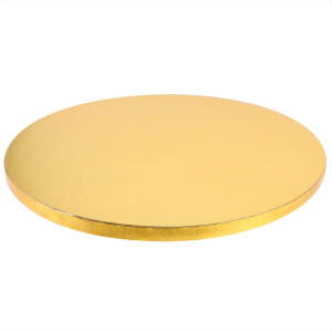 Podloga za torte i kolače 40x1.2cm - Zlatni cake board