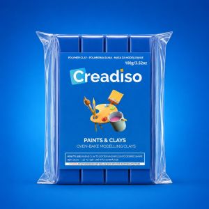 Polimerna glina Creadiso (modro plava) – masa za modeliranje 100g