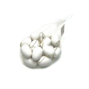 PVC bijela jaja 20/1 (4x6 cm) – Dekorativna jaja za kreativne projekte