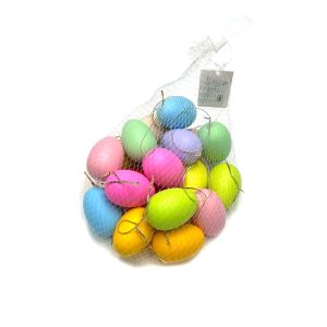 PVC jaja mix boja 20/1 (4-6 cm) – Plastična jaja za uskrsne dekoracije 