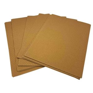 Rebrasti karton/papir A3 – smeđi valoviti karton za kreativne projekte 10/1 kom