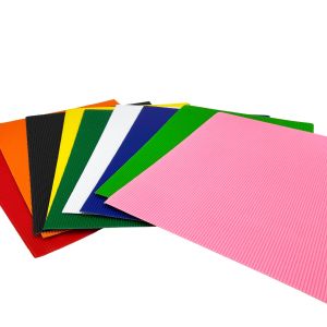 Rebrasti karton/papir A3 u boji – valoviti karton za kreativne projekte (više boja) 10/1