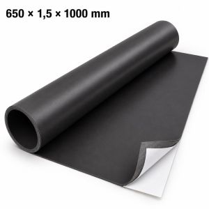 Samoljepljiva magnetna folija u roli 65 cm × 1 m, debljina 1,5 mm