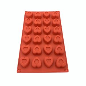 Silikonski kalupi s oblicima za izradu kolača, čokolada, sapuna, gipsanih  ili epoxy smola oblika 3x3cm