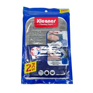 Spužva za ribanje s mikrovlaknima 2 kom – Kleaner GSF007