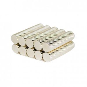 Super magnet 8x1mm (neodimijski magnet), sivi magnet, ekstra čvrsti