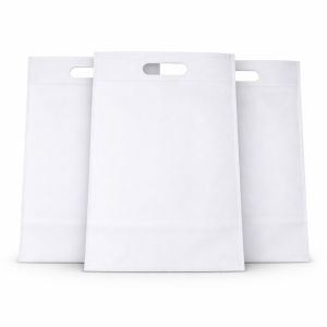 Torba za tisak 40x30 cm netkana PP laminirana shopping torba - bijela