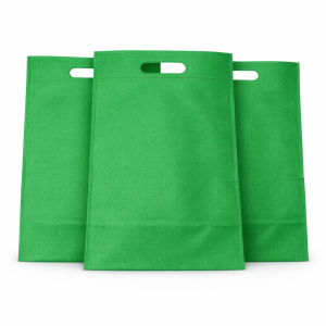 Torba za tisak 40x30 cm netkana PP laminirana shopping torba - zelena