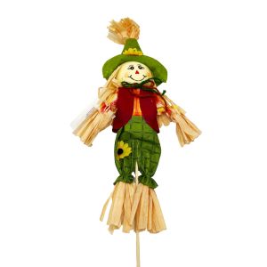 Ukrasno strašilo na štapu 50 cm – Zelena