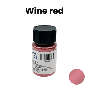 Pigment u prahu s bisernim efektom za epoksi smolu 10 g – Vinsko crvena (Wine Red)