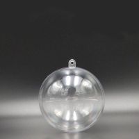 PVC kugla 8cm, Kuglica za bor prozirna