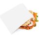 Papirnate vrećice za Pizzu, hambrgere, kebab - 20x22 L - Bijele (kg)