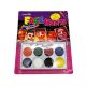 Boje za lice paleta 8 boja s kistom – vodoperive face paints za djecu, maskenbal i karneval