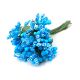 Dekoracijski buketić plavi 6x8cm za ukrašavanje, tučak za umjetno cvijeće 