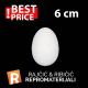 Stiropor jaje - 6cm