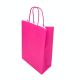 Eko vrećica u boji 22x10x31cm - Pink roza
