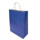 Eko vrećica u boji 26x12x35cm - Plava kraft