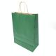 Eko vrećica u boji 26x12x35cm - Kraft zelena