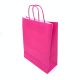 Eko vrećica u boji 26x12x35cm - Pink roza